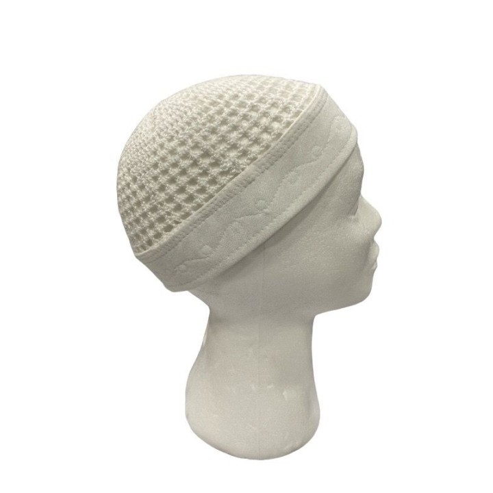Chéchia luxe Egypt blanc