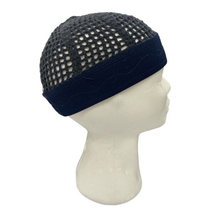 Chéchia luxe Egypt Bleu nuit