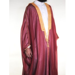 copy of Saudischer Bisht Off-White und Gold