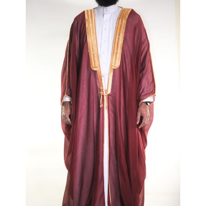 copy of Saudischer Bisht Off-White und Gold