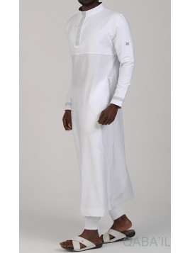 Qamis Long Eminence - Weiß...