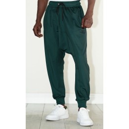 Sarouel Jogging Léger vert bouteille - Qabail