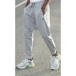 Sarouel Jogging Léger - Gris clair - Qaba'il