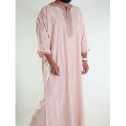Gandoura marocaine jawhara - saumon