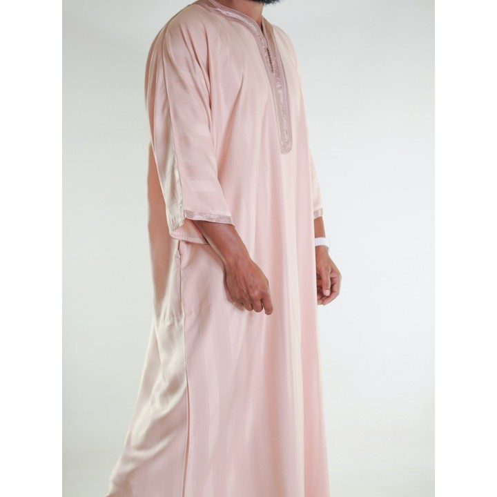 Gandoura marocaine jawhara - saumon