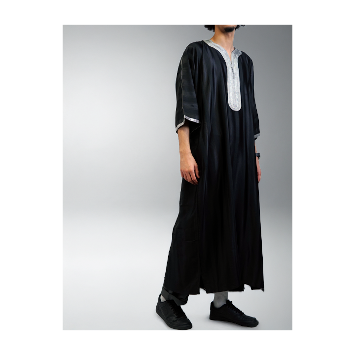copy of Gandoura marocaine jawhara - bleu cyan