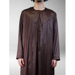 Qamis Emirati Weiß - Satin Precious