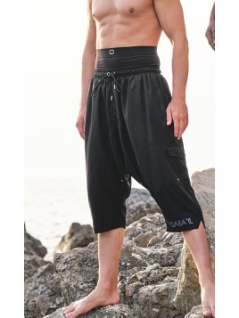 Badeshorts - Schwarz - Qabail