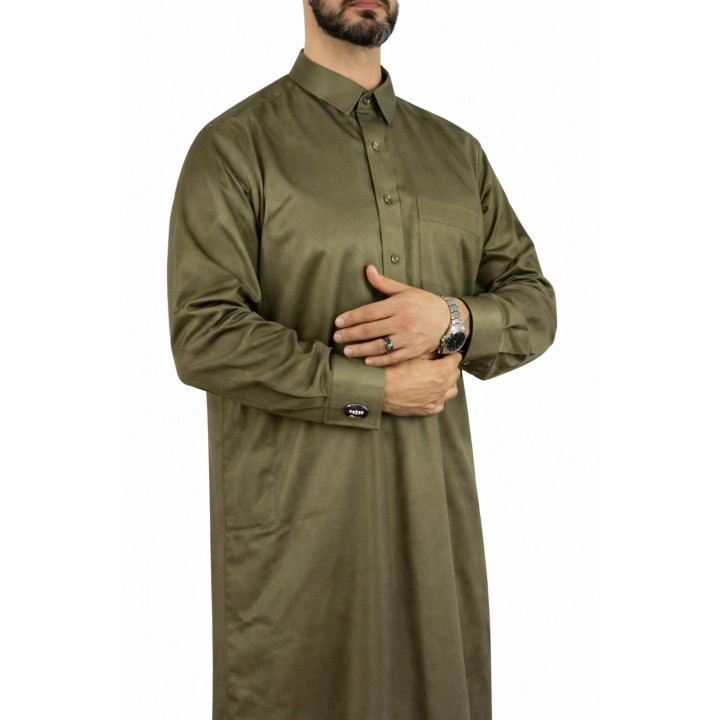 Qamis Qatari khaki