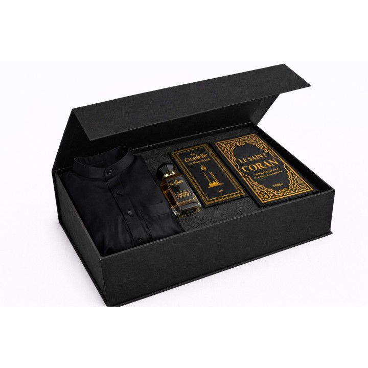Coffret Qamis Nabil Saoudien Noir