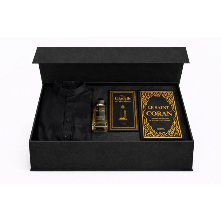Coffret Qamis Nabil Saoudien Noir