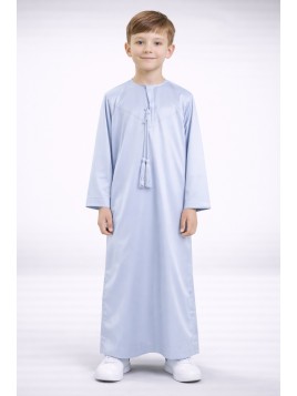 Qamis emirati enfant satiné...