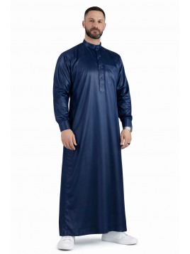 Saudi Qamis Marineblau -...
