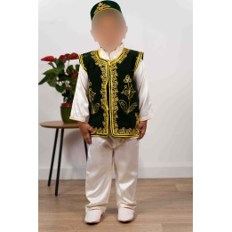 Tenue de circoncision enfant -  vert