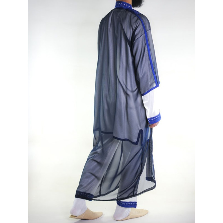 Jabador Herren 3-teilig - Off-White und Marineblau